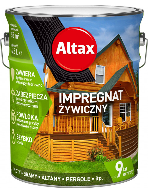 ALTAX impregnat żywiczny do drewna [kolory] 4.5 L