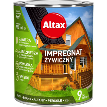 ALTAX impregnat żywiczny do drewna [kolory] 750 ml