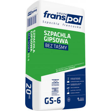 Franspol szpachla gipsowa bez taśmy GS-6