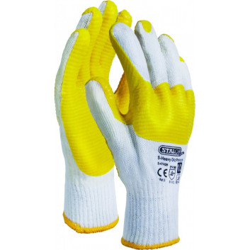 Stalco Premium rękawice bawełniane S-Heavy Grip