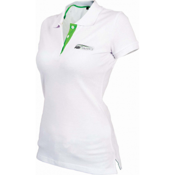 Stalco koszulka polo damska NATURE W biała