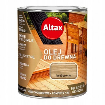 Altax olej do drewna 0,75L